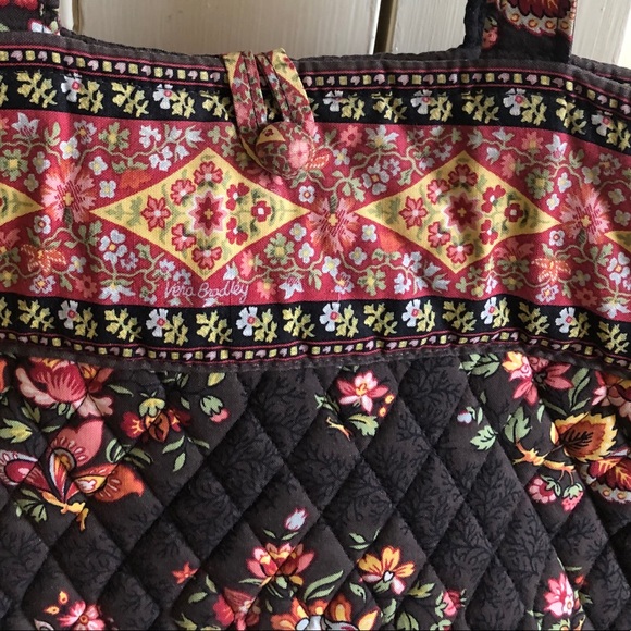 Vera Bradley Quilted Tote Bag - Picture 2 of 4